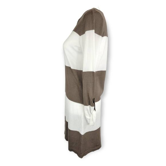 Tommy Bahama Women's Striped Long Sleeve Tunic Top Small Coastal Resort Style - Picture 6 of 8